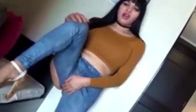 Sexy shemale jacking