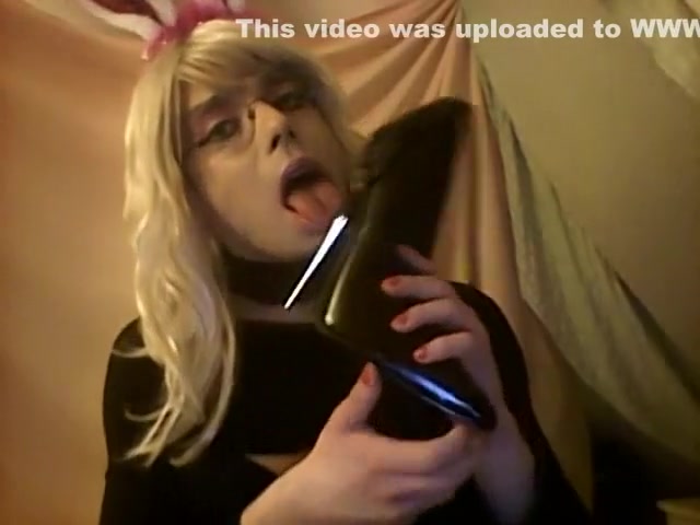 Exotic amateur shemale clip with Solo, Blonde scenes