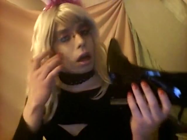 Exotic amateur shemale clip with Solo, Blonde scenes