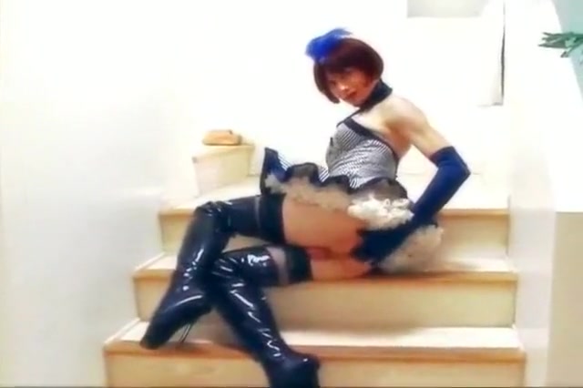 Hottest homemade shemale clip with Stockings, Latex scenes