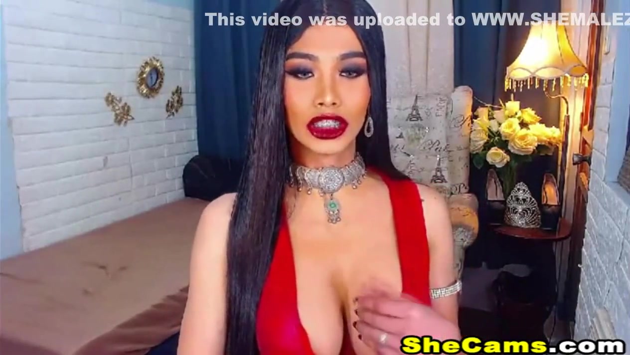 Shemale With Her Bump Big Boobs