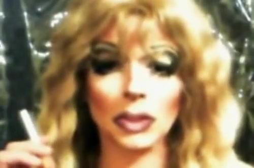 Horny amateur shemale video with Solo, Blonde scenes