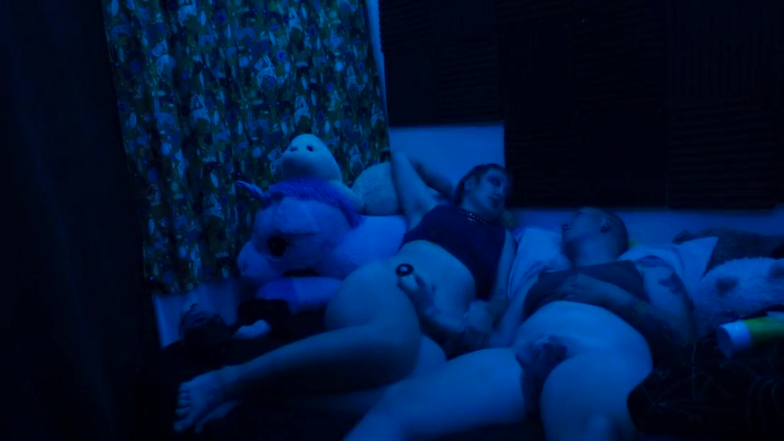 Nonbinary Punk Couple Fucks To Synthwave- 80s Themed Realistic Sex (with Aftercare)