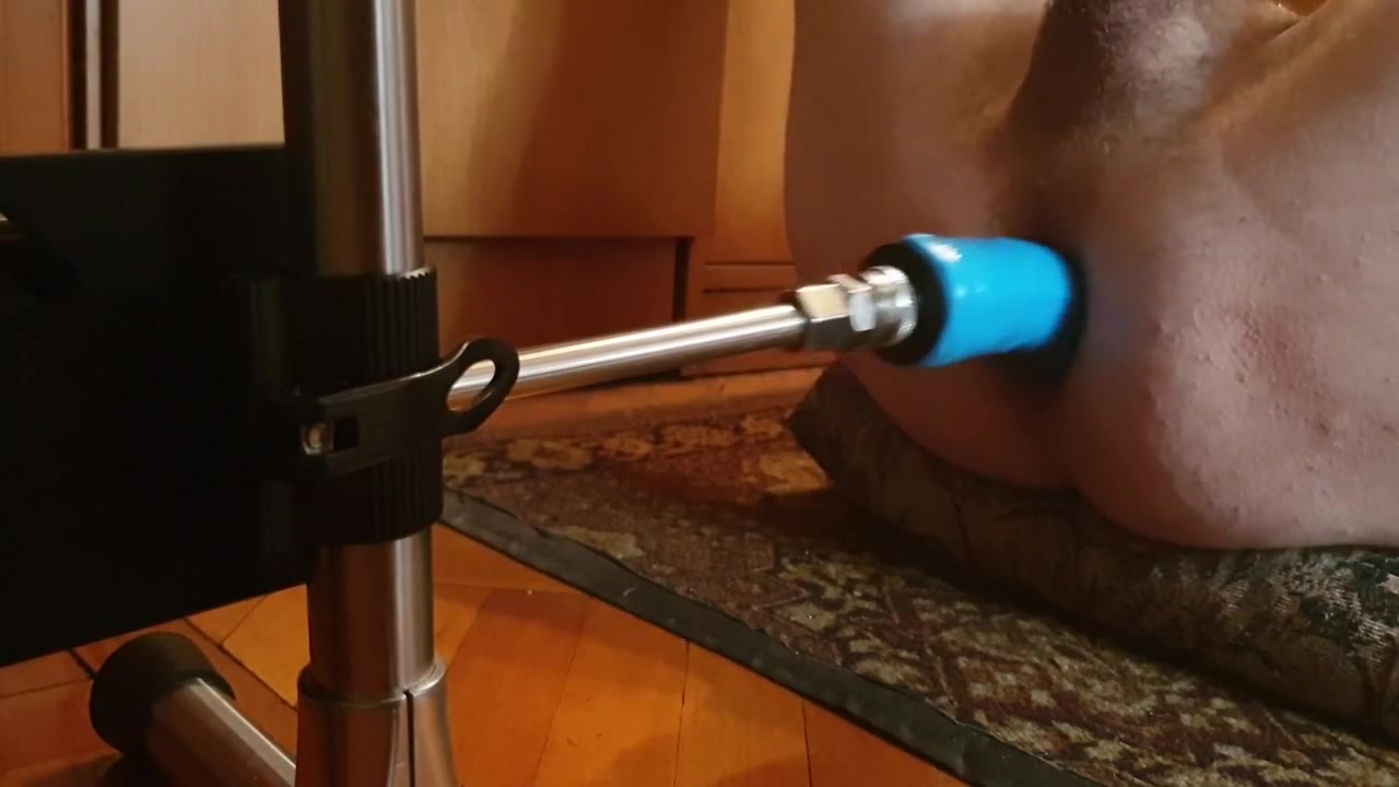 Shemale Naked Solo With Fucking Machine And Jerk