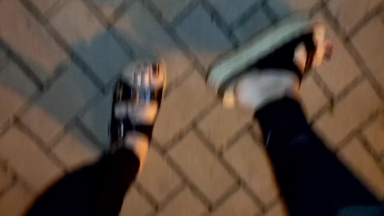 Sexy Feet On A Walk