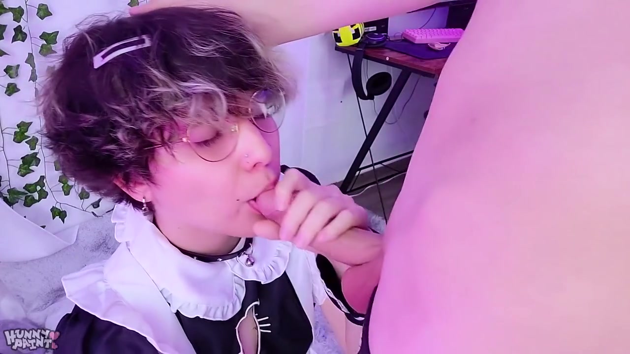 Naughty Femboy Has Fun With And Deepthroats Bullys Cock