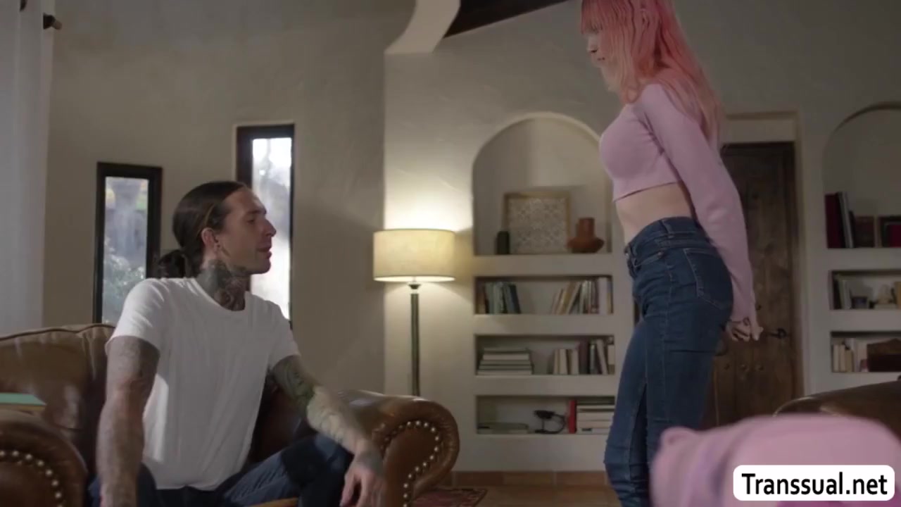 Horny Guy Licks And Analed His Big Ass Trans