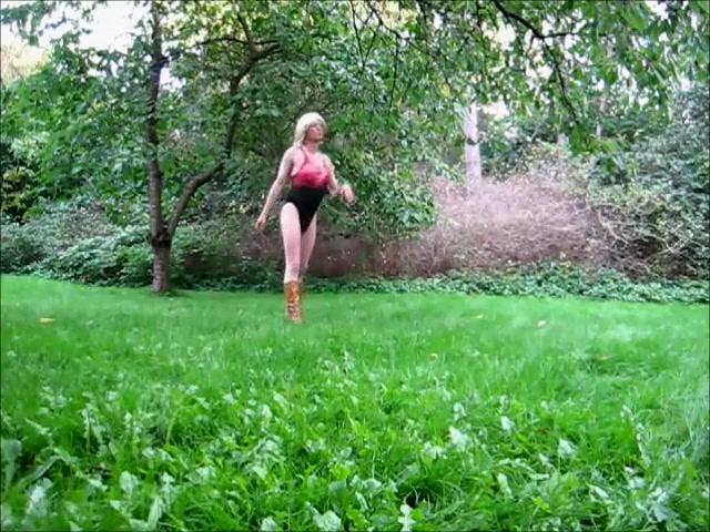 Amazing amateur shemale video with Solo, Blonde scenes
