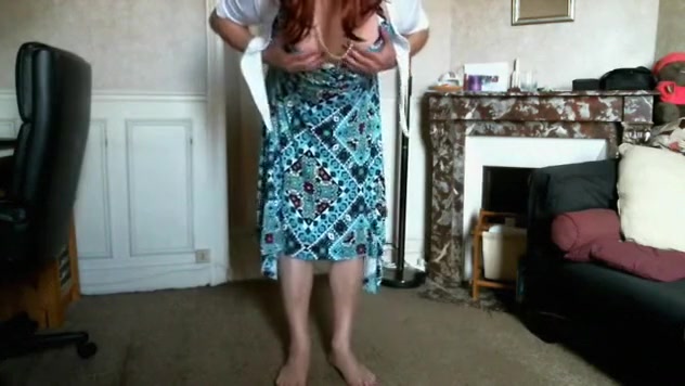 Fabulous amateur shemale video with Solo, Mature scenes
