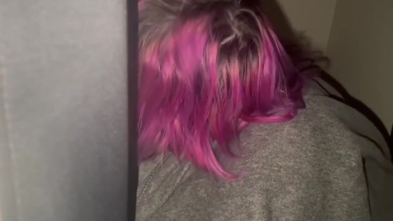 Trans Slut Ophilia Thorne Sucks Huge Strangers Cock Through Gloryhole While Cuckold Husband Listens