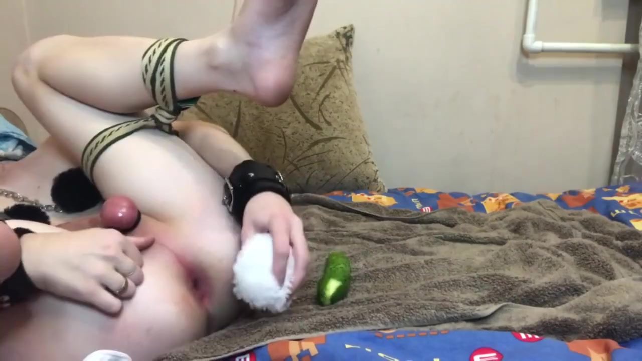 18y.o. Femboy Tries First Anal Bdsm