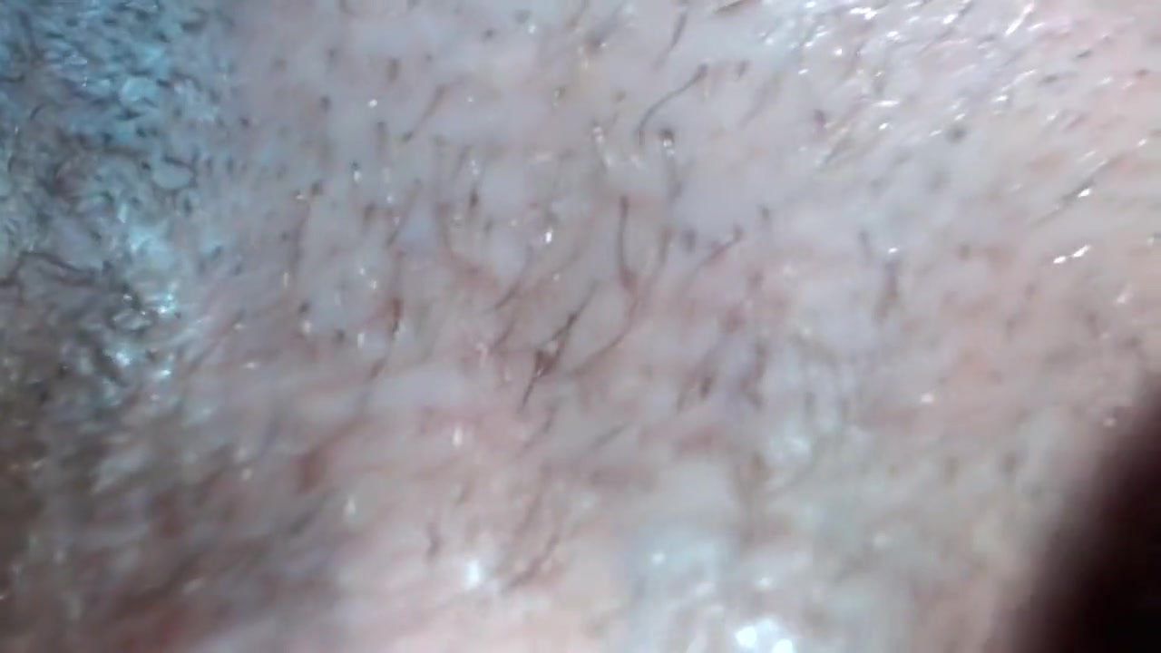 Oiling Up And Playing With My Meaty Tranny Cock
