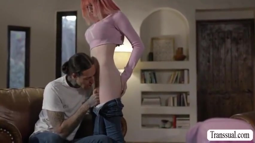 Stepbro Bareback Fucks His Seductive Trans Woman Stepsister - Mimi Oh