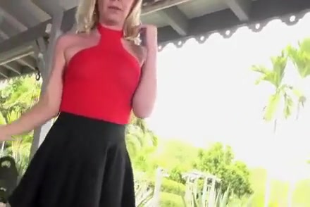 Incredible homemade shemale video with Stockings, Cumshot scenes