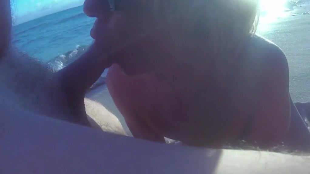 Herve fucked bareback sissy mya swallow at the beach 2