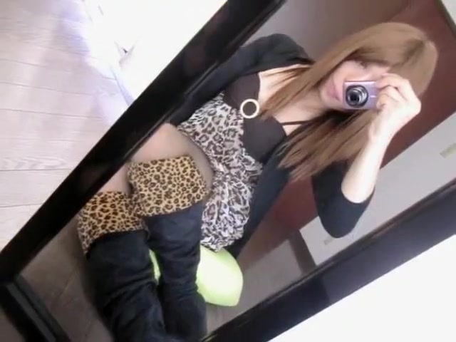 Horny homemade shemale clip with teens 18+, Solo scenes