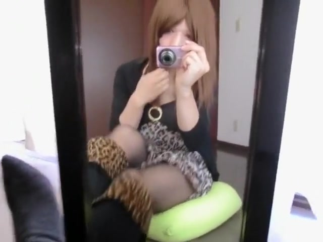 Horny homemade shemale clip with teens 18+, Solo scenes