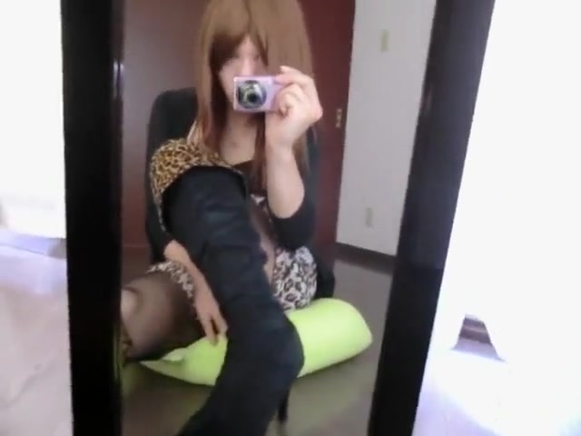 Horny homemade shemale clip with teens 18+, Solo scenes