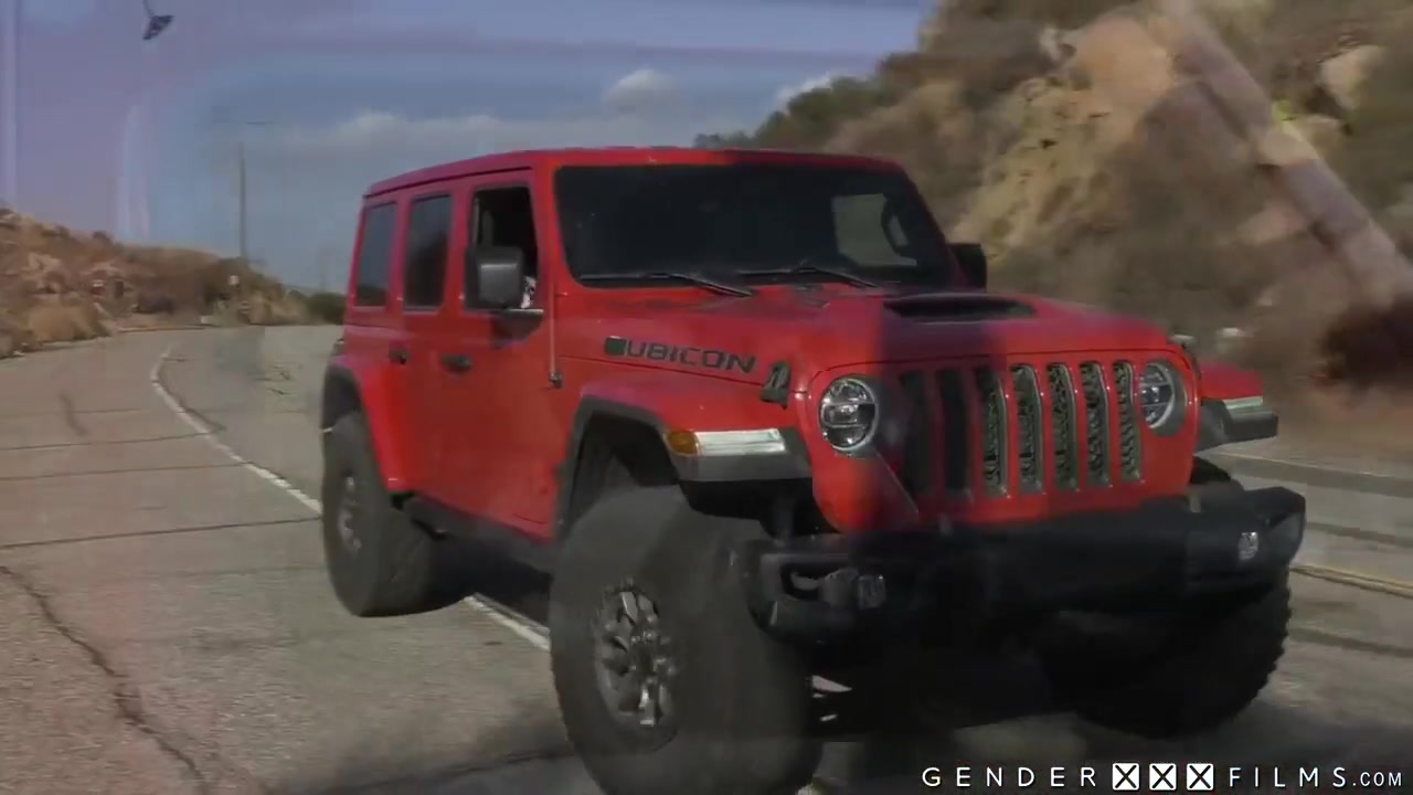Oh My, This Trans Hitchiker Sucks Dick For A Ride