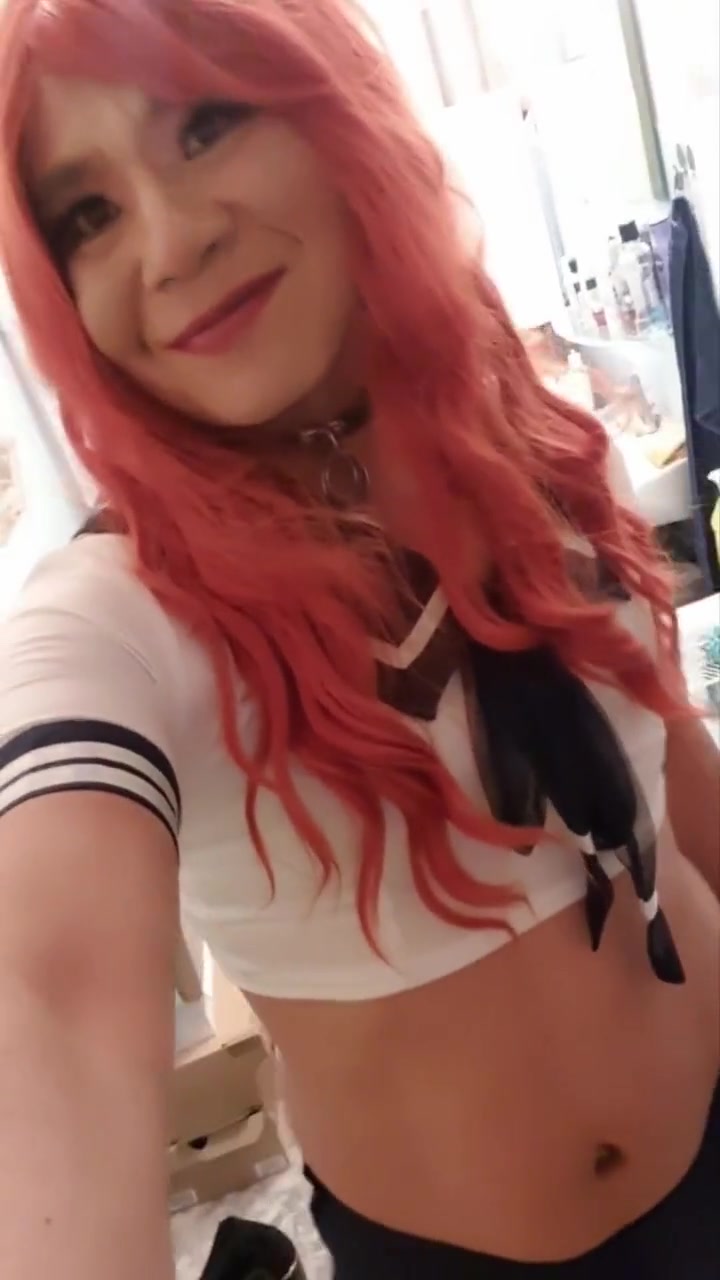 The Little Sissy In School Outfit