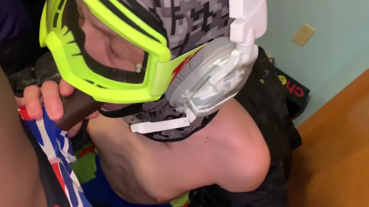Trans Girl Drone Sucks Dick In Cum Covered Puffy Jacket