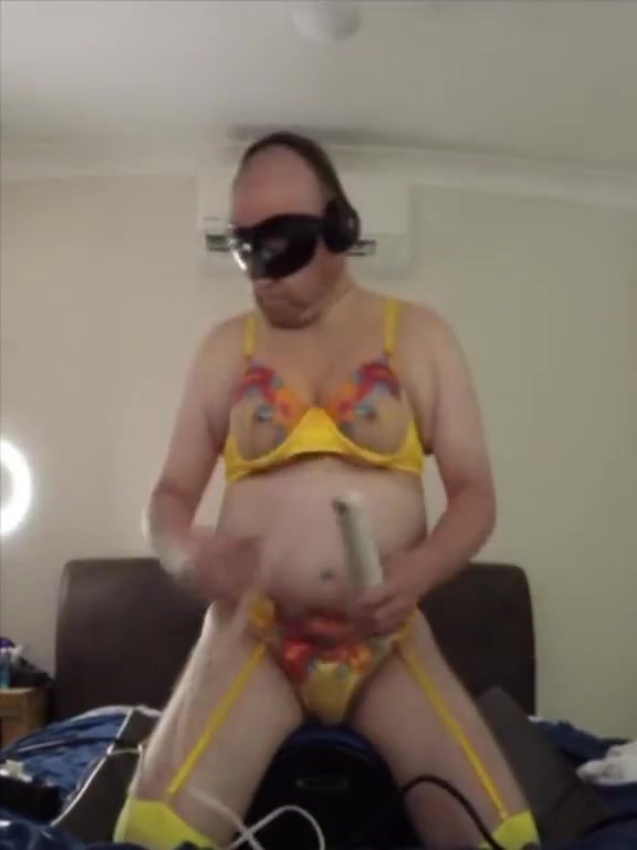 Jorgina - 25th Jan 2023 - Yellow Lingerie Sybian Cum