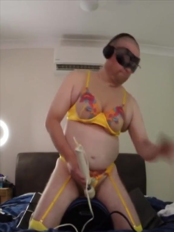 Jorgina - 25th Jan 2023 - Yellow Lingerie Sybian Cum