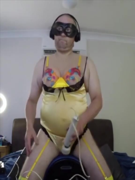 Jorgina - 25th Jan 2023 - Yellow Lingerie Sybian Cum