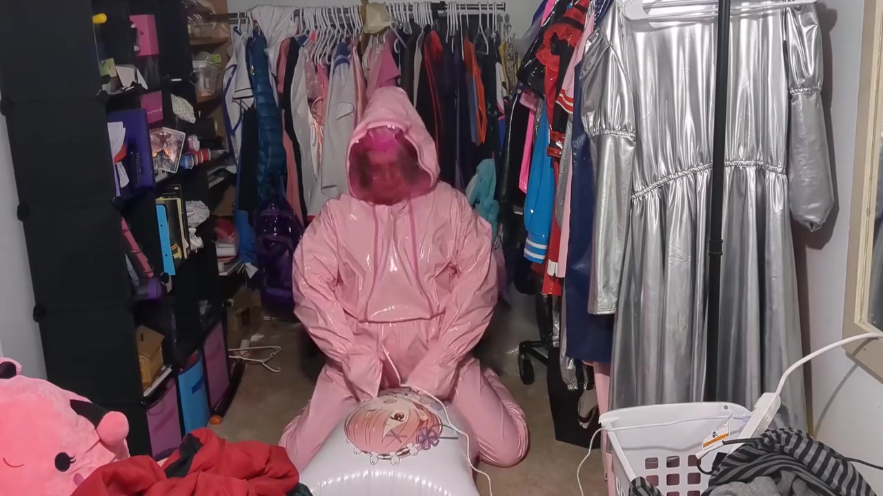 Pvc Suit With Breathplay Inflatable Hump