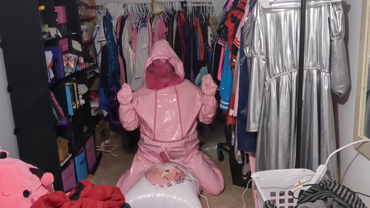 Pvc Suit With Breathplay Inflatable Hump