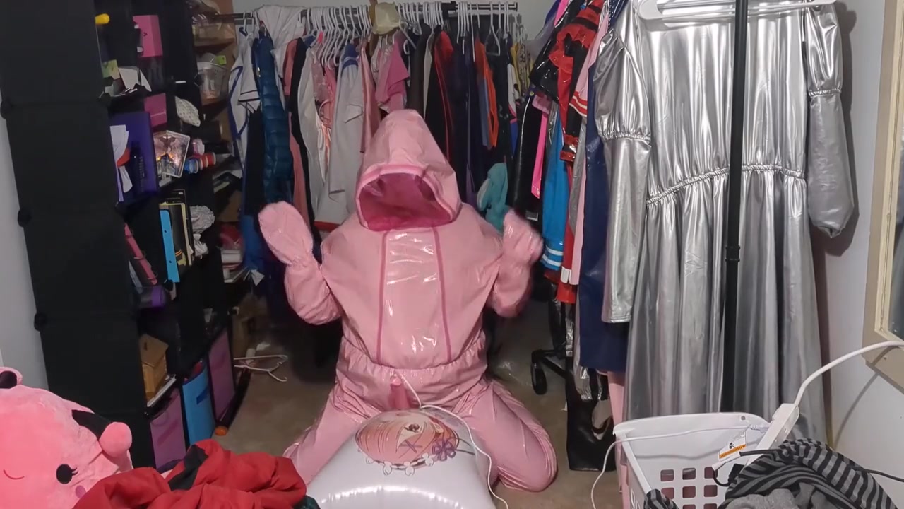 Pvc Suit With Breathplay Inflatable Hump