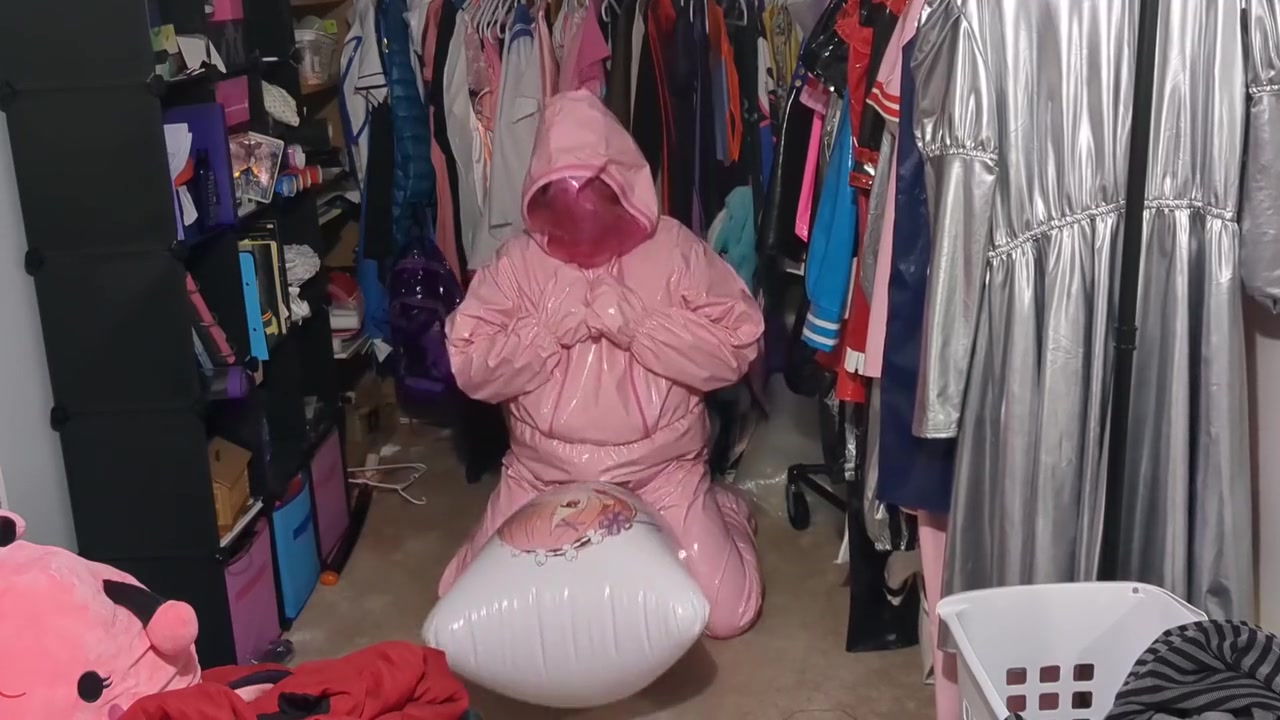 Pvc Suit With Breathplay Inflatable Hump