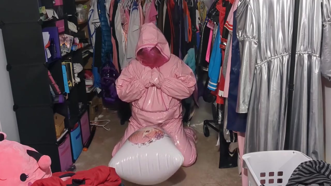 Pvc Suit With Breathplay Inflatable Hump