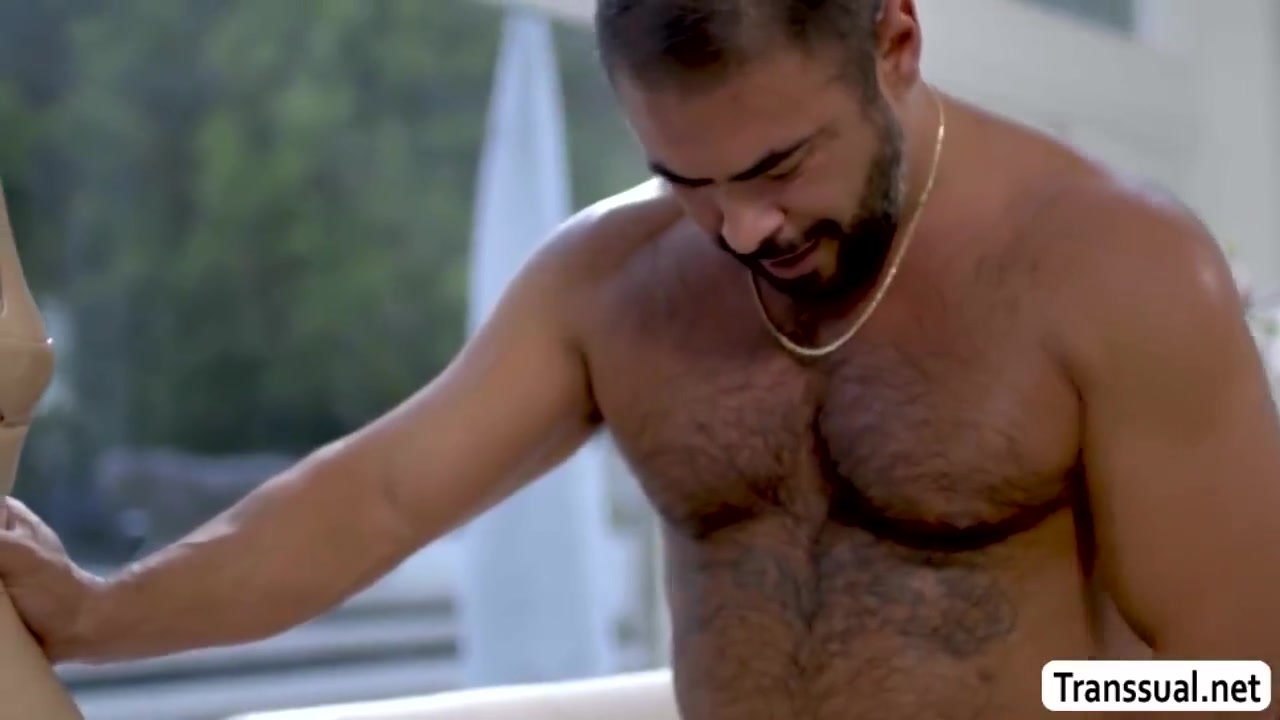 Rich Curvy Shemale Lets Her Guy Bestfriend Fuck