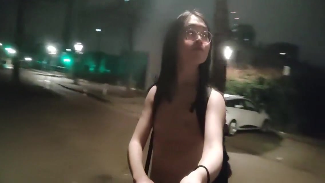Horny Trans Girl Walks Naked On Street And Pees 4 Min