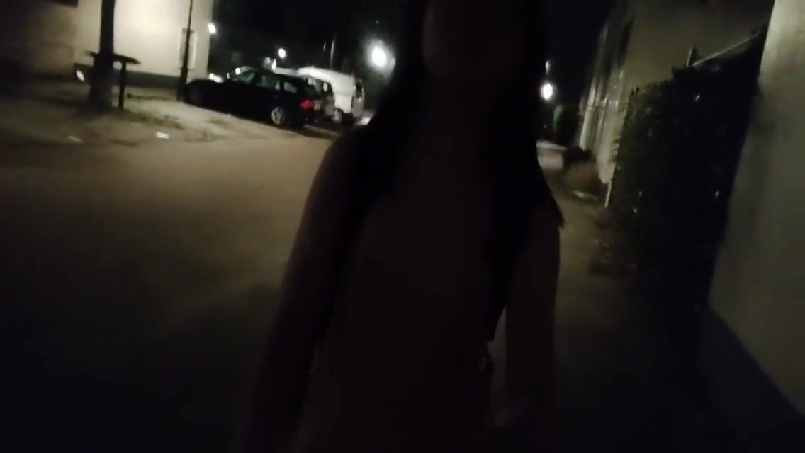 Horny Trans Girl Walks Naked On Street And Pees 4 Min