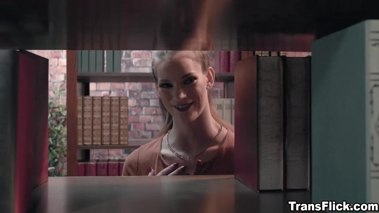 Ariel Demure And Erin Everheart In Book Lovers Making Love In Public Library!
