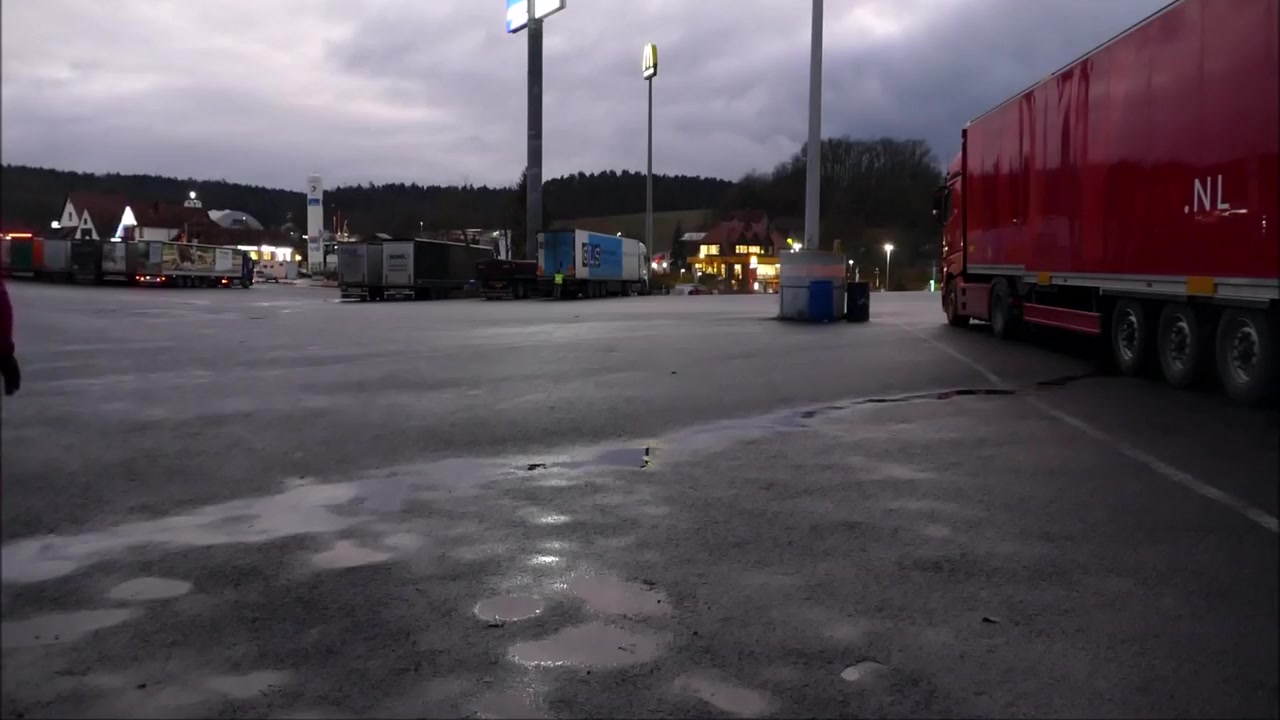Monique - As A Bimbo Doll At A Parking Lot