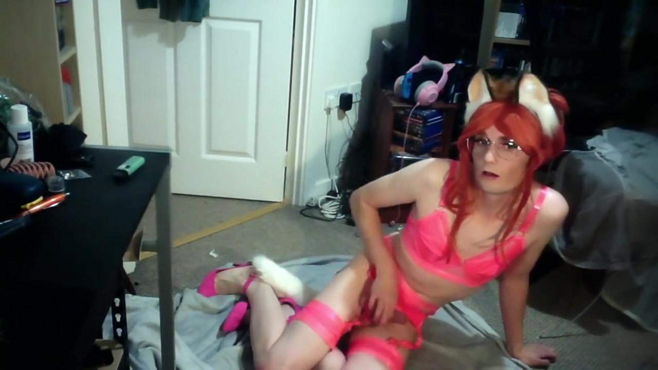 Pet Sissy Humiliates Herself Playing With Her Cock