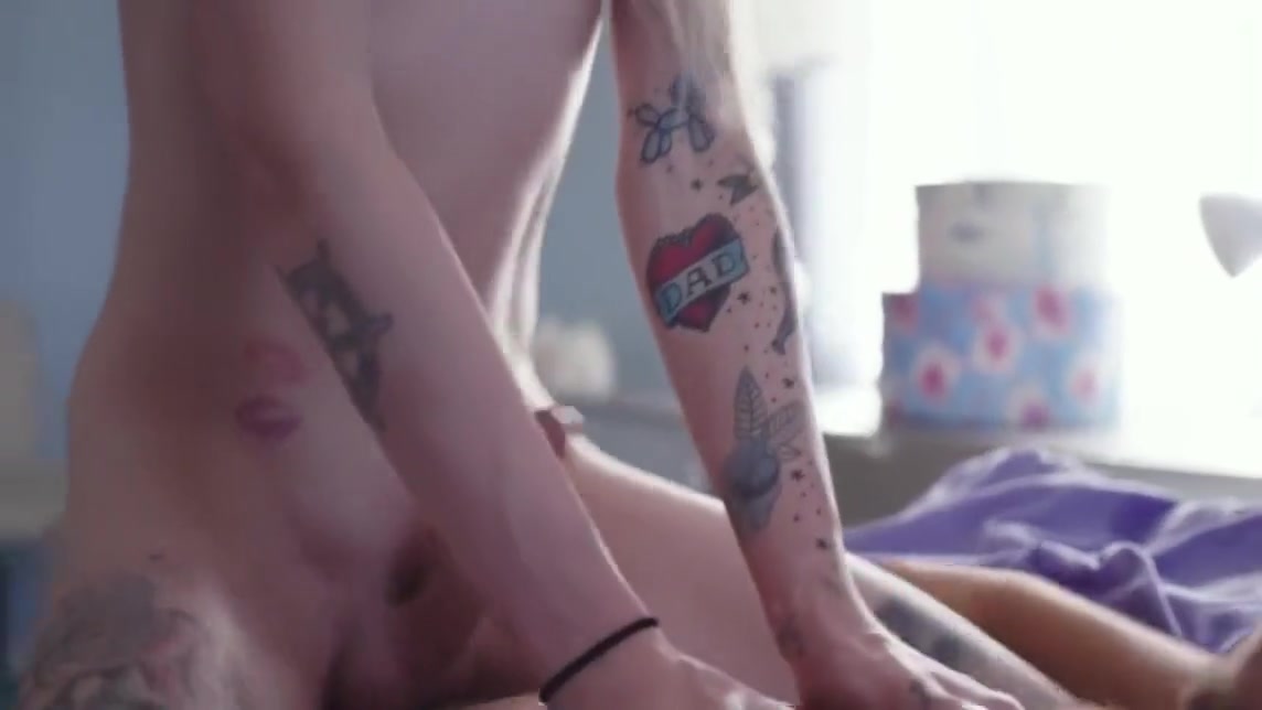 Tattooed Petite 19yo Translady Fucked By Male In Asshole 8 Min