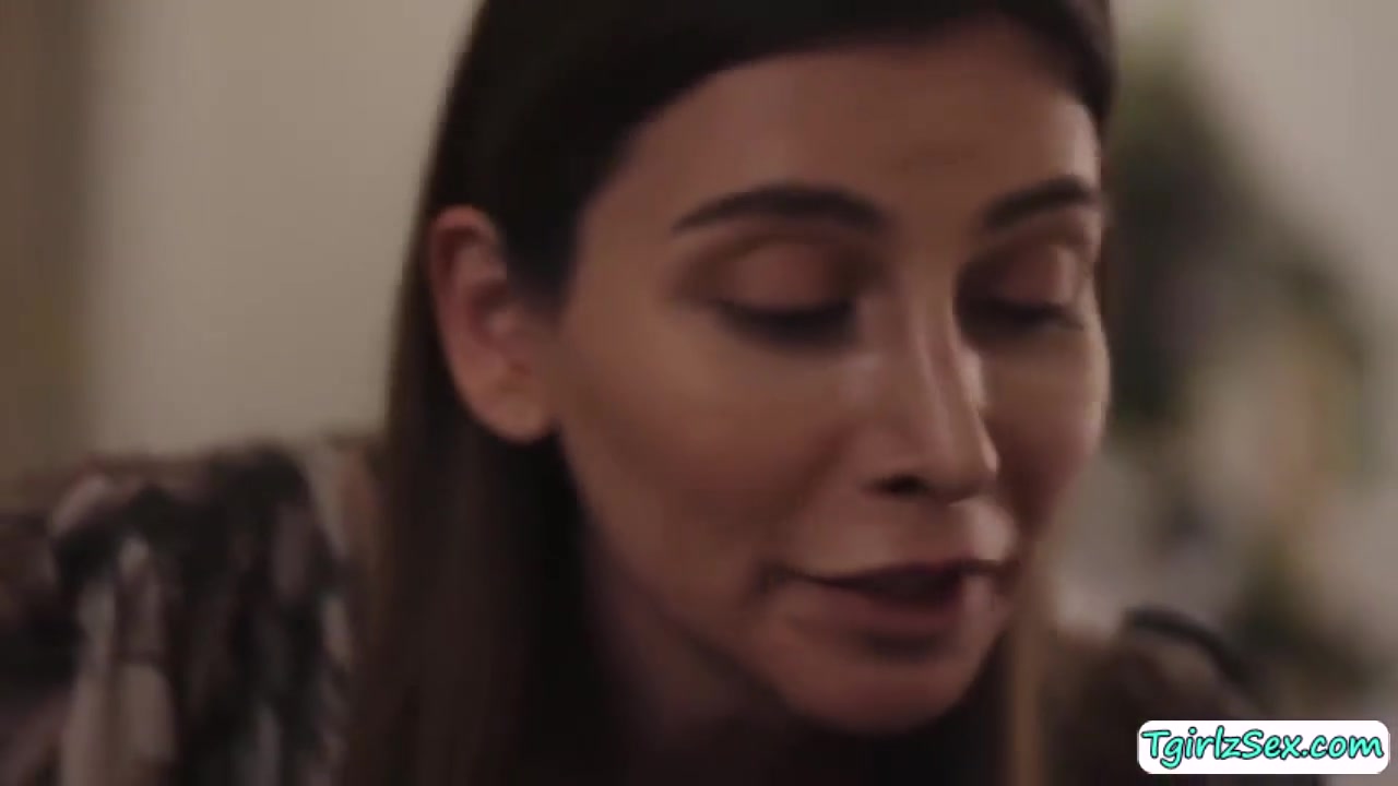 Transsexual Stepmom Fucks Blonde