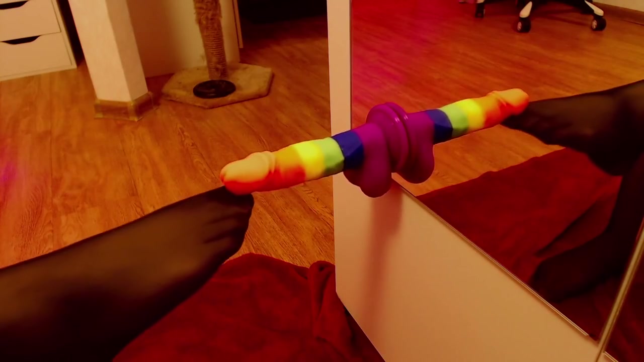 Riding Sweet Dildo