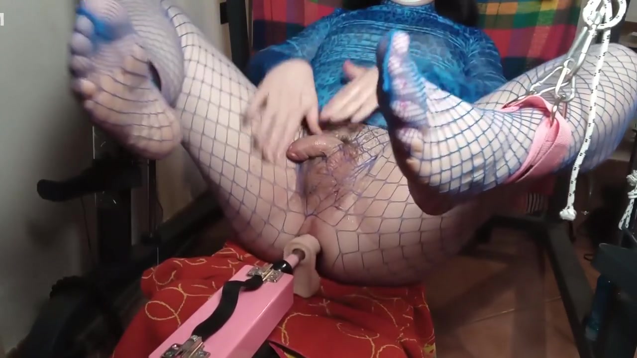 Sissy Fuck Machine Anal Training Final Cumshot