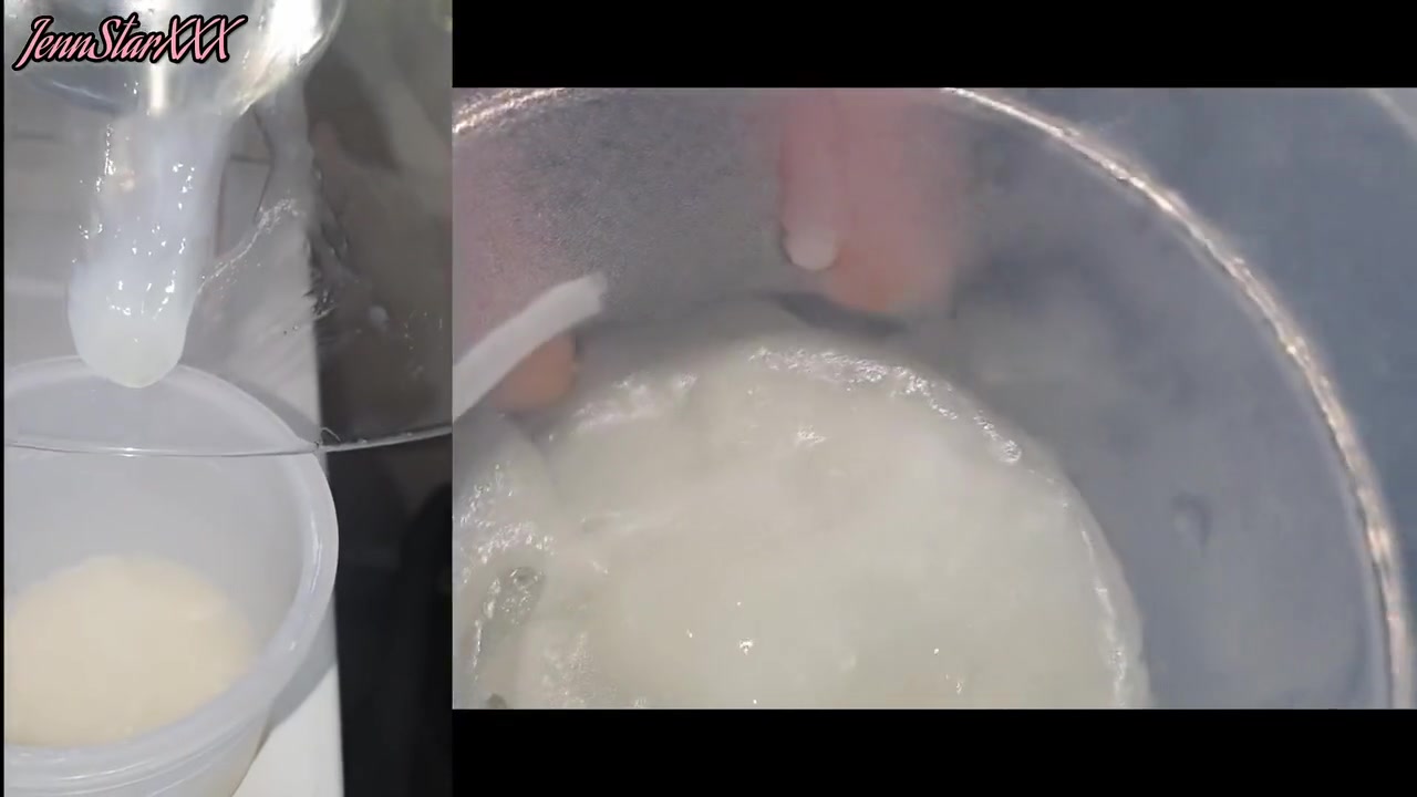 Gathering 100ml Of My Own Cum