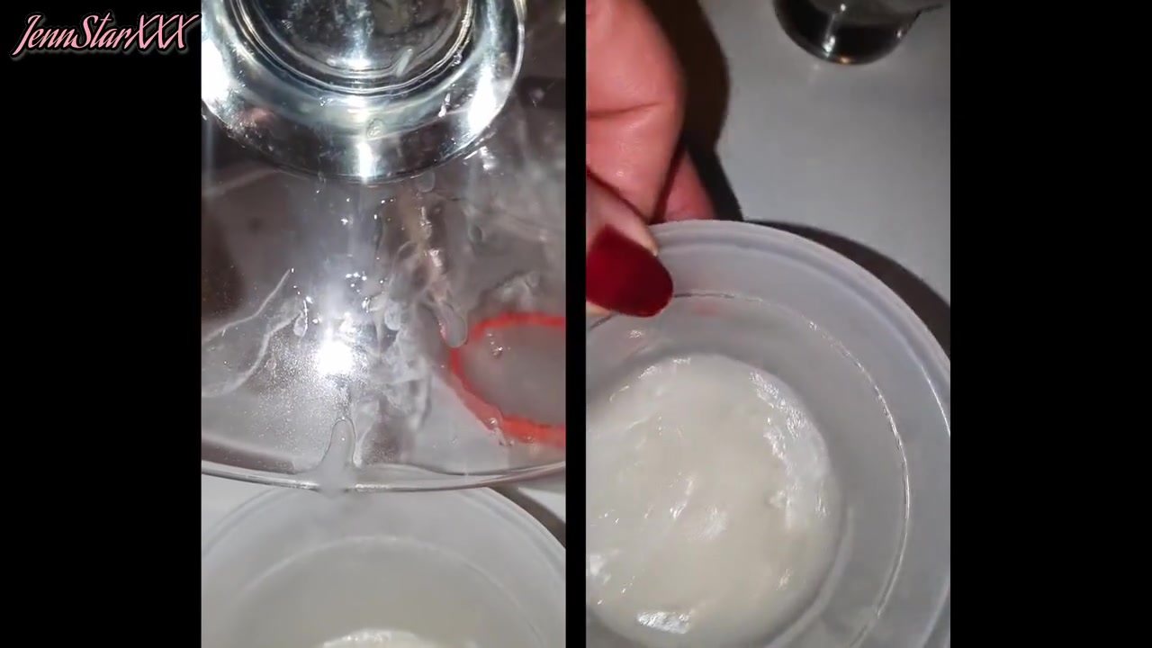 Gathering 100ml Of My Own Cum
