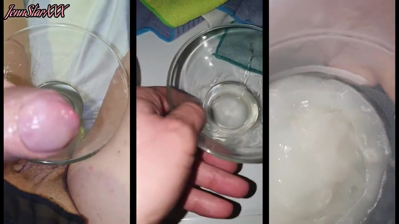 Gathering 100ml Of My Own Cum
