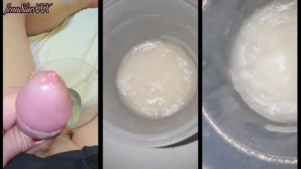 Gathering 100ml Of My Own Cum