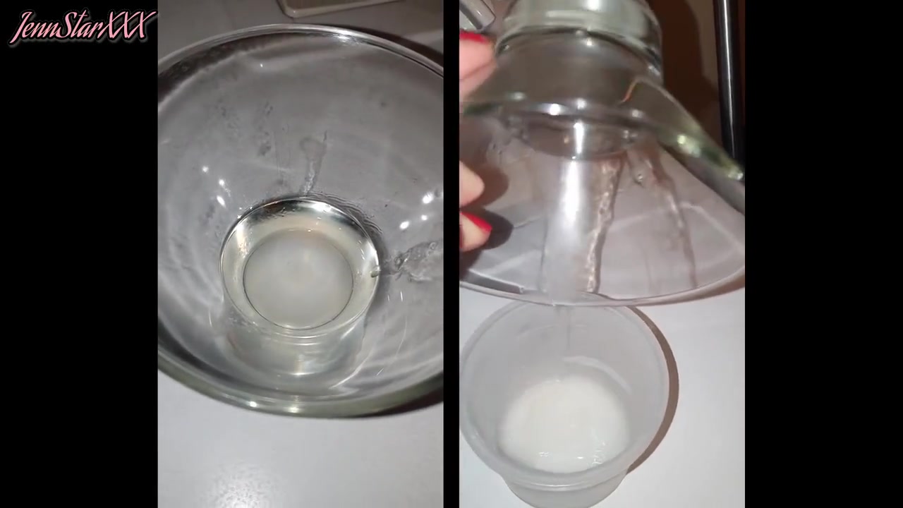 Gathering 100ml Of My Own Cum