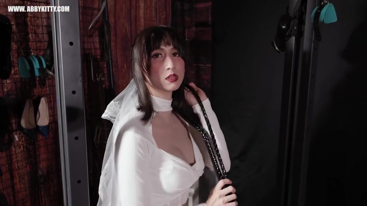 Ab073 Abby Training Slave And Cumshot (bondage Rope Anal Hook Cock Training Edging )