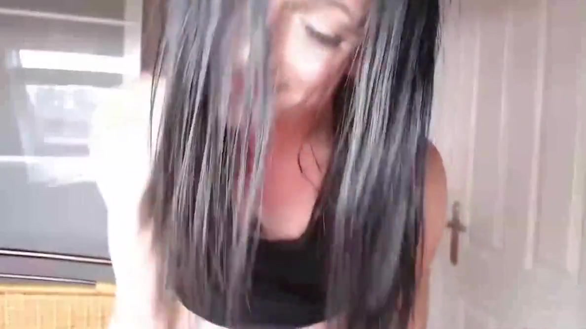 A Nice Sexy Time Solo Tgirl Jerking And Teasing